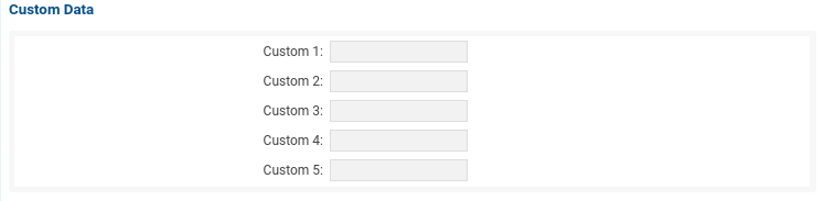 Custom Fields